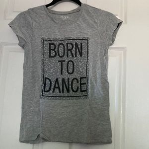 Children’s Place “Born To Dance” T-Shirt | Size 14 Kids